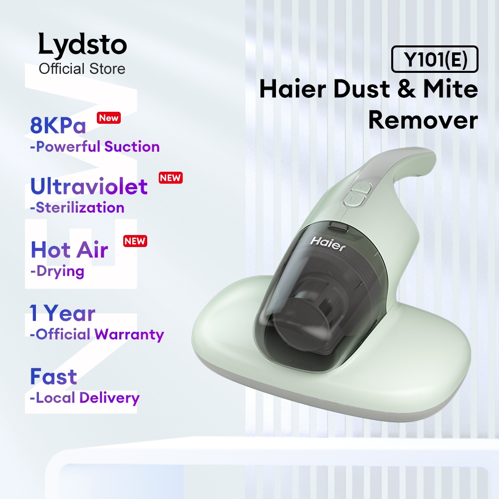 Haier Ultrasonic Dust Mite Vacuum Cleaner 300W UV Sterilizer Anti-Mite Wired Handheld Pembersih Vakum Mite Remover吸尘器除螨仪