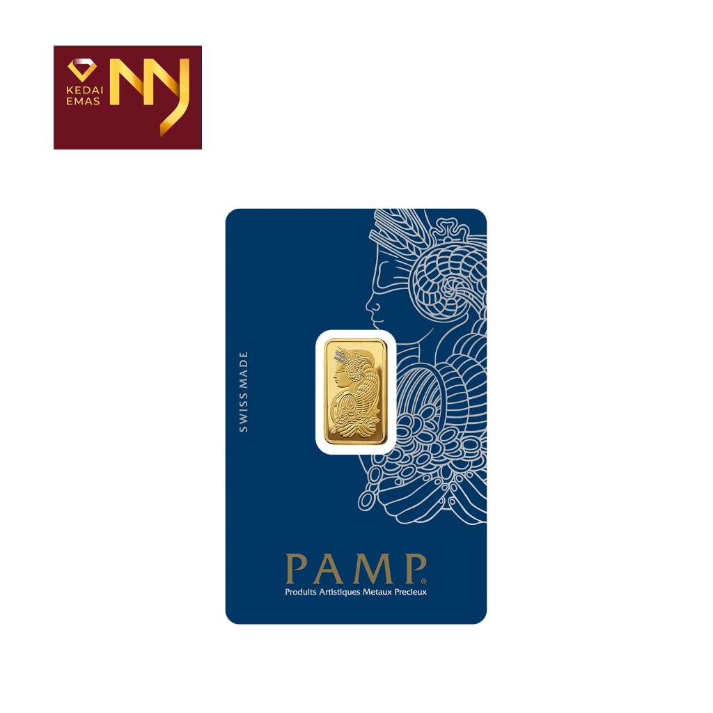 PAMP SUISSE 5GRAM GOLD BAR 999.9 (LADY FORTUNA)