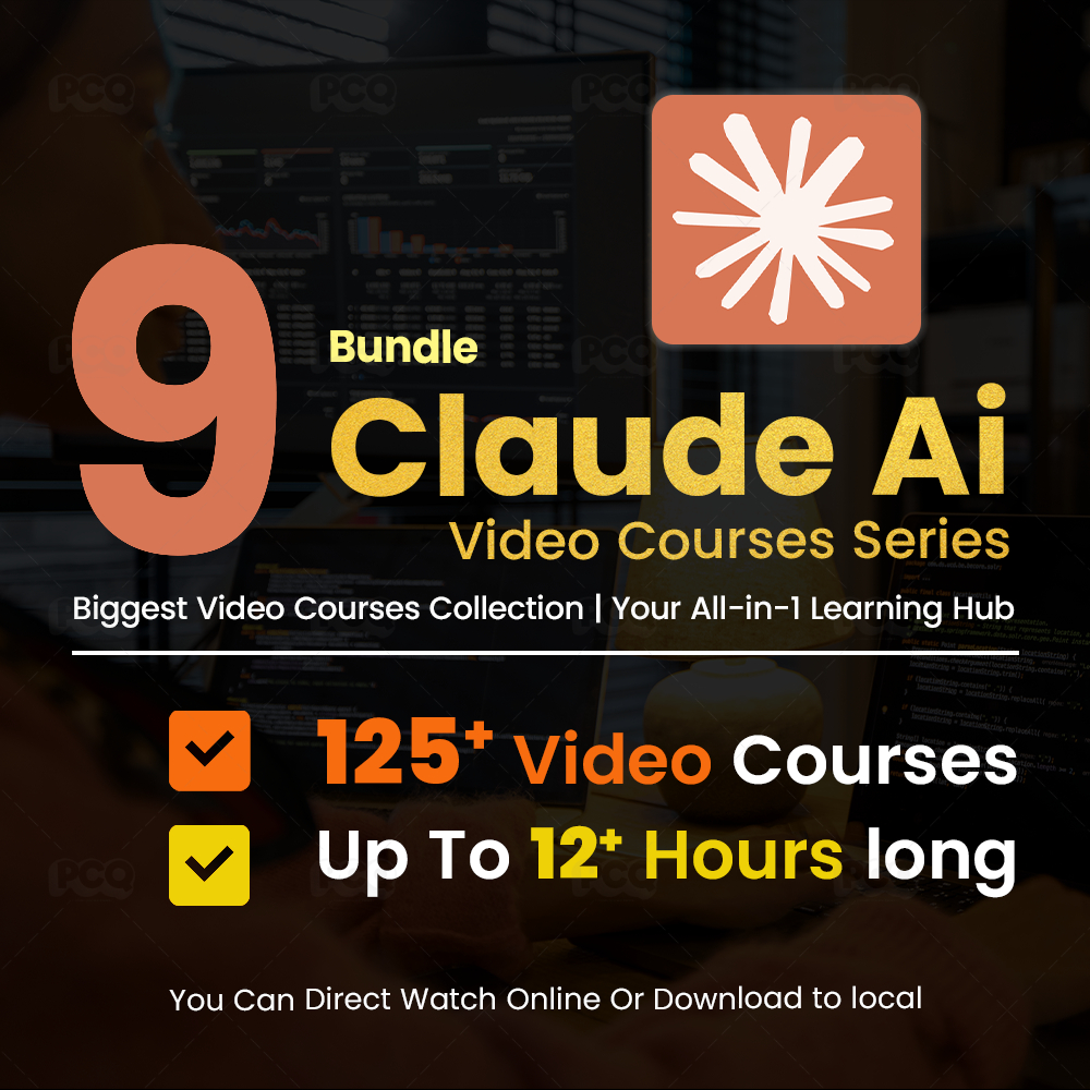Vibe Coding Video Courses Bundle - 9 Claude Ai Video Courses | Learn Ai Vibe Coding Video Courses Bundle