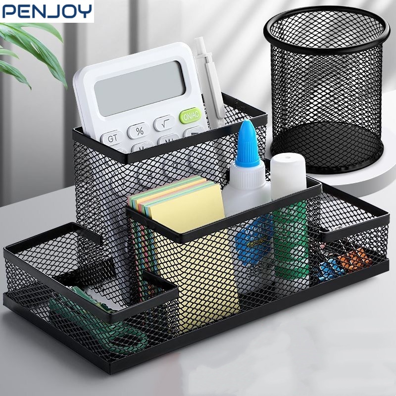 Stylish Multifunctional Pen Organizer – Minimalist Desktop Storage for Stationery Lovers