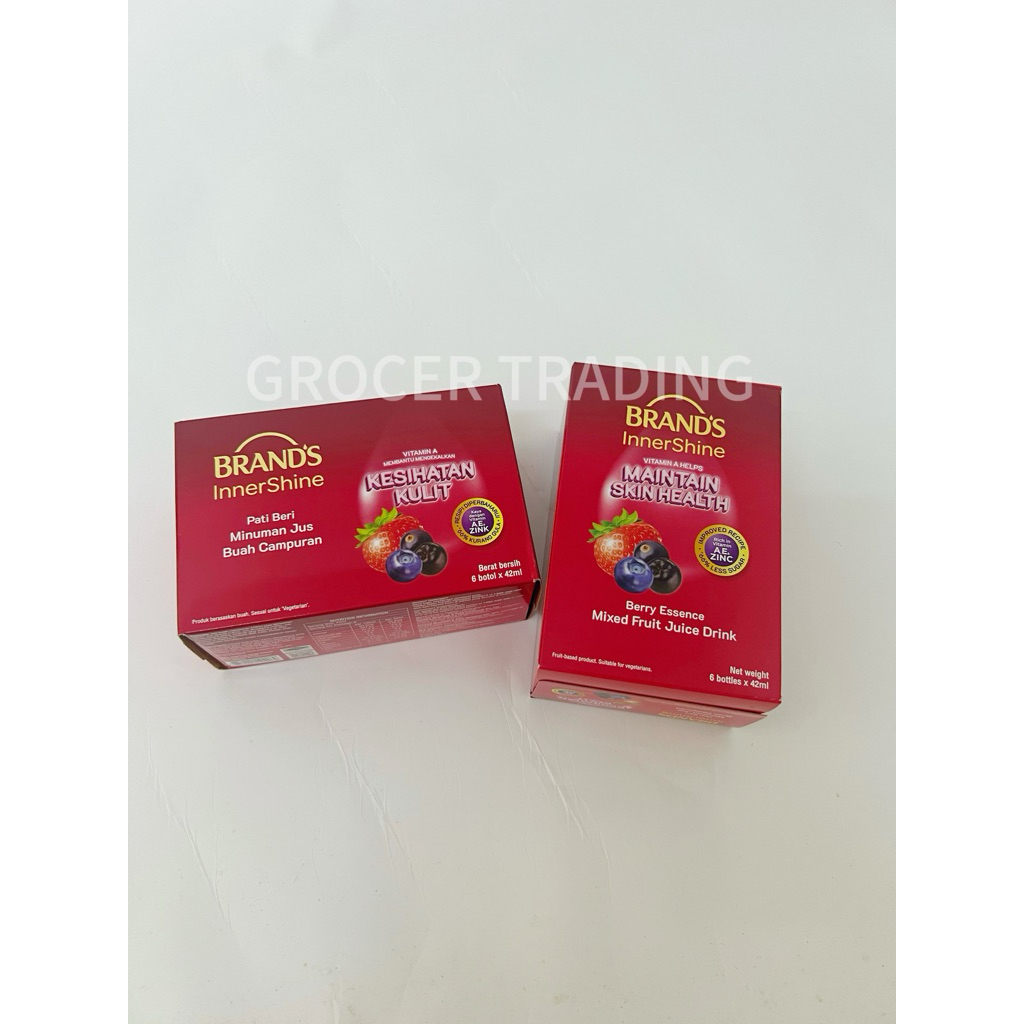 (Exp: 2027) Brand's InnerShine Pati Beri / Berry Essence 42ml x 6's