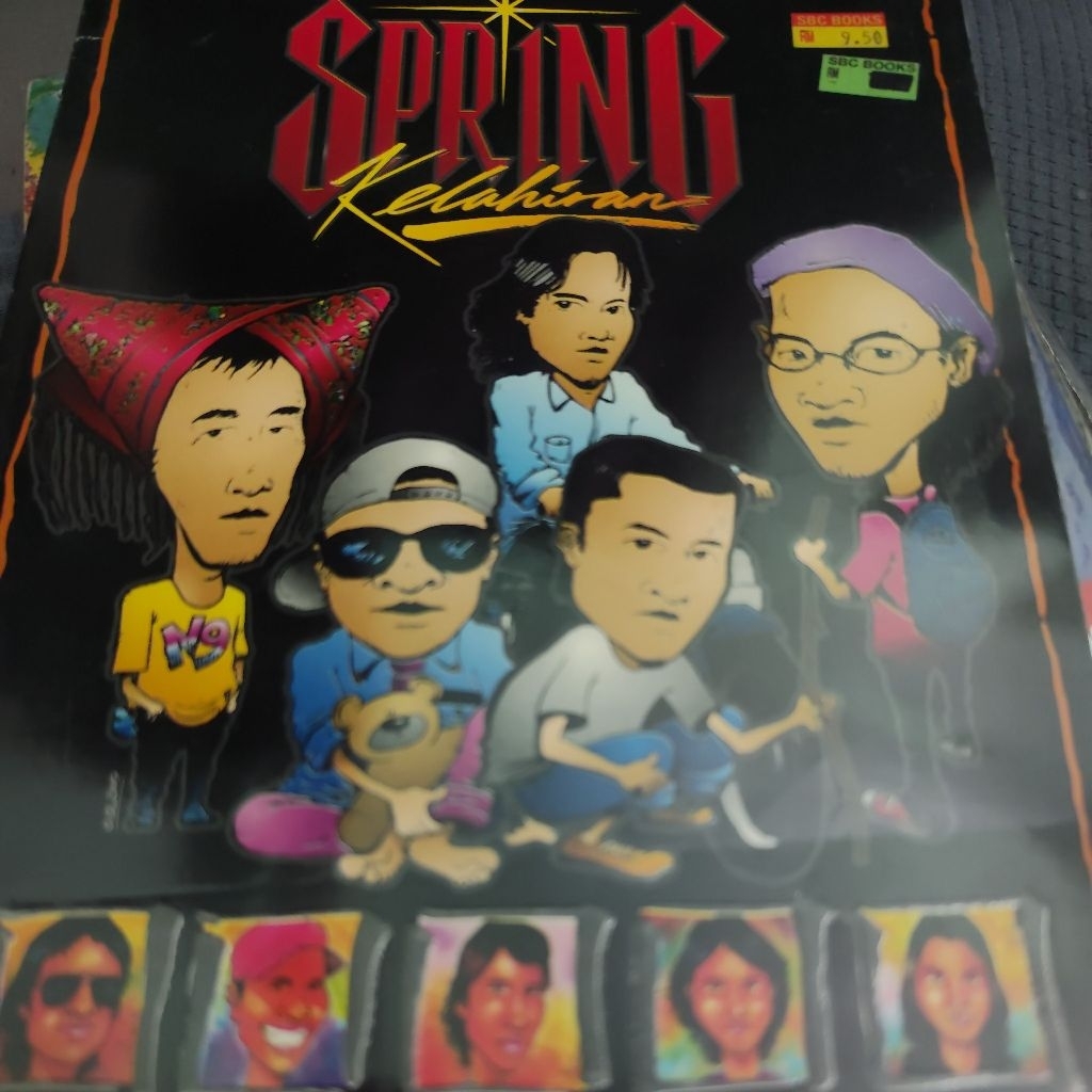 Komik KELAHIRAN SPRING (AMENG dan Rakan rakan) Preloved