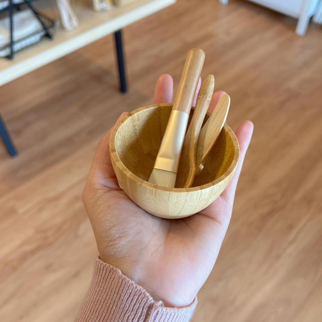 OG Face Mask Set - Mixing Set for Powder Facial Mask - 100% Natural, Eco-Friendly, Long-shelf life Skincare