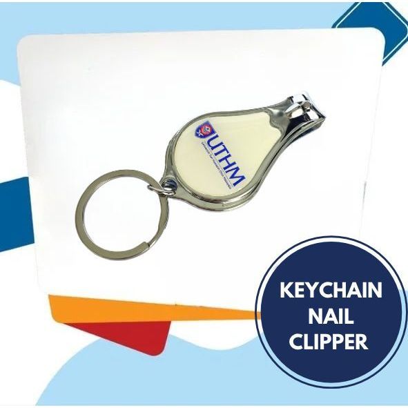 Keychain Nail Clipper Logo UTHM