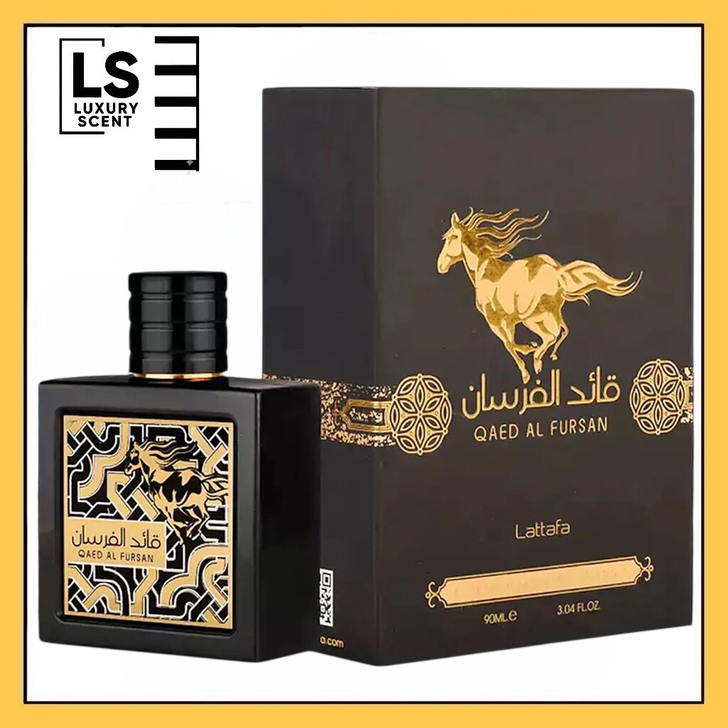Qaed Al Fursan perfume original from lattafa 90 ml EDP For Men & Women