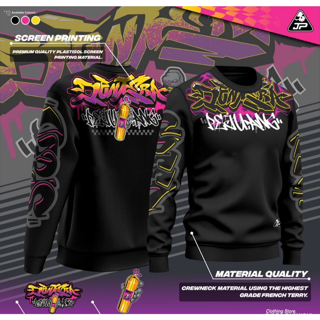 SWEATSHIRT JP GRAVITY NOS (JENTERAPEJUANG)