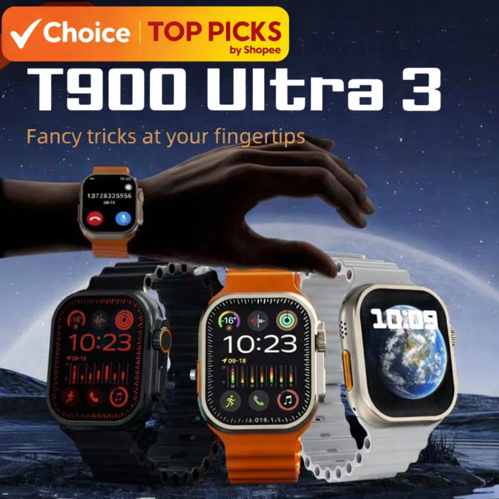 Upgraded T900 Ultra3 Smart Watch Waterproof 49mm Game GPS Smartwatch for woman Jam Smartwatch Men