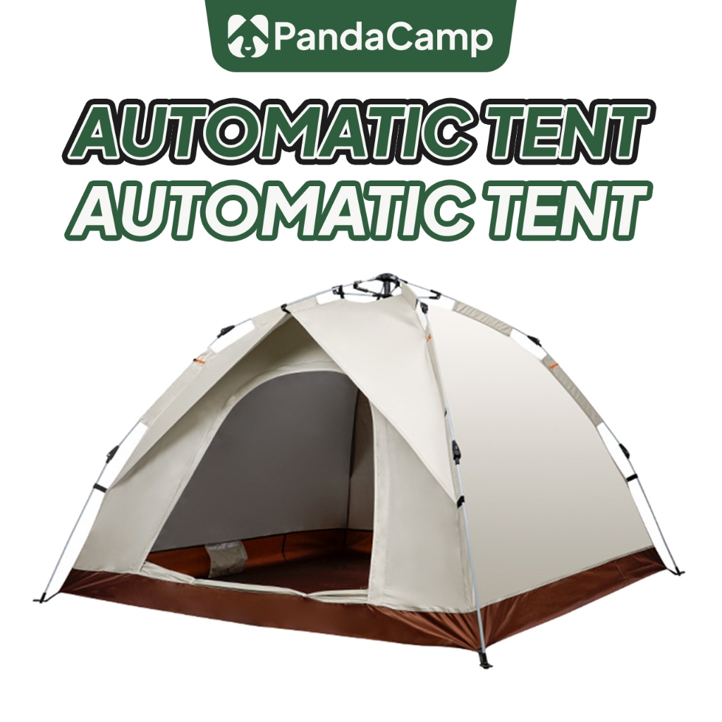 Automatic Camping Tent Auto Khemah Foldable Waterproof Portable Outdoor Tent Hiking Easy Setup