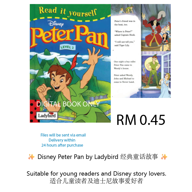 DISNEY PETERPAN l EBOOK l ENGLISH l PDF