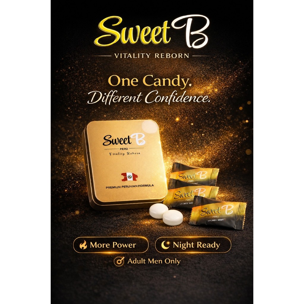 SweetB Premium Formula for Men | Maca | Tongkat Ali | Ginseng | 男性保健糖果 | Supplement Lelaki Tenaga