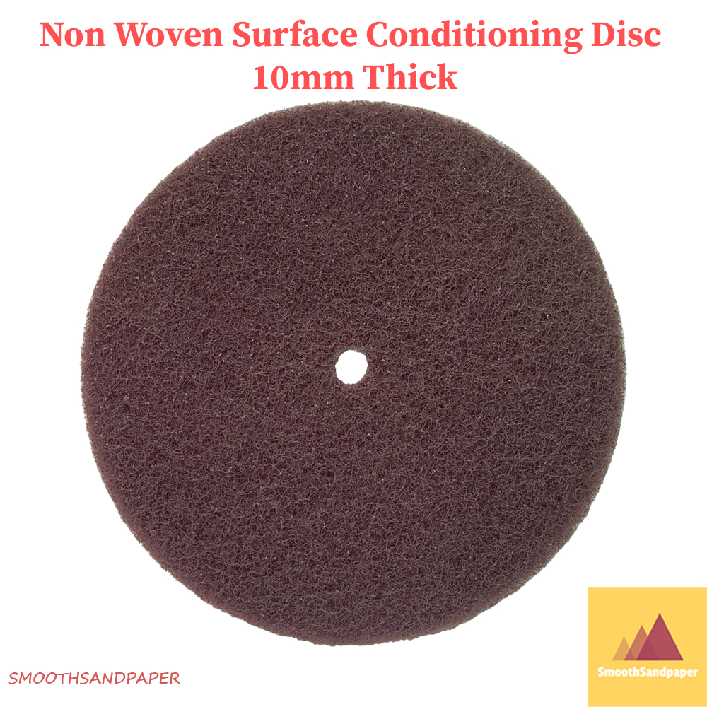 180mm Non Woven Disc 7” 22mm 10mm Thick | Heavy Duty Rust Removal