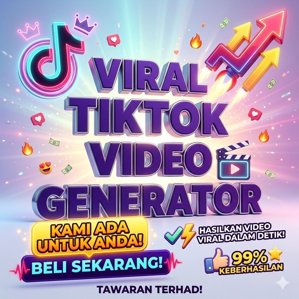 ebook Prompt AI TikTok Video Generator – 75+ Tools & Prompt Buat Video Viral Dalam Minit Create Viral Videos in Minutes