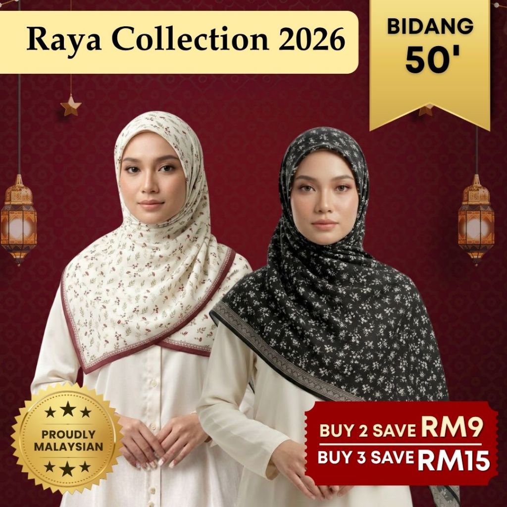 ZOE ARISAH BIDANG 50 PRINTED BAWAL Cotton Voile