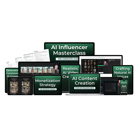 AI Filmmaker Academy AI Influencer Masterclass [Video Course]