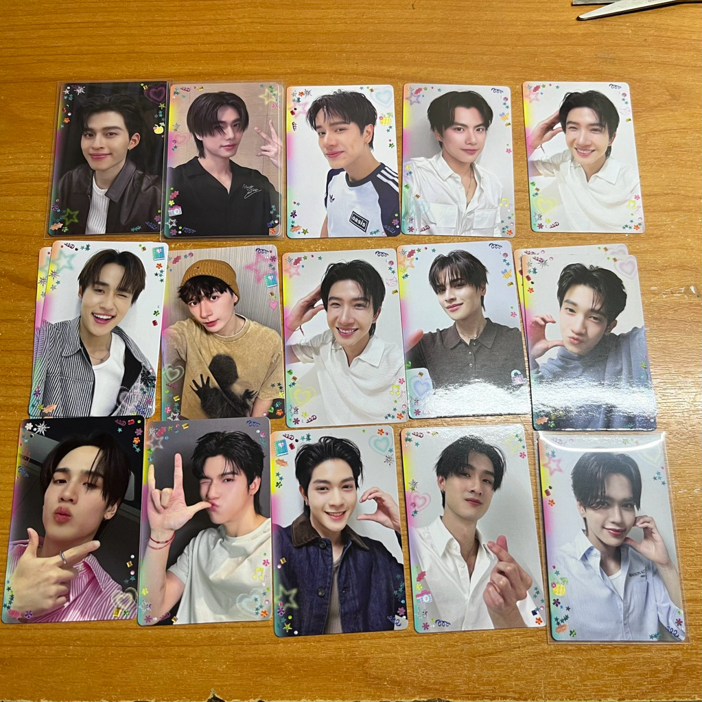 GMMTV Card ｜ GMMTV Selfie Heart Shot ｜ RANDOM CARD GEMINI FOURTH SKY NANI WILLIAMEST PONDPHUWIN JUNIOR MARKJI AOU