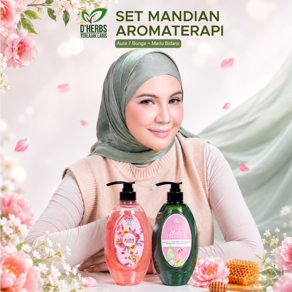 DHERBS SET JIMAT AURA SERI COMBO 2