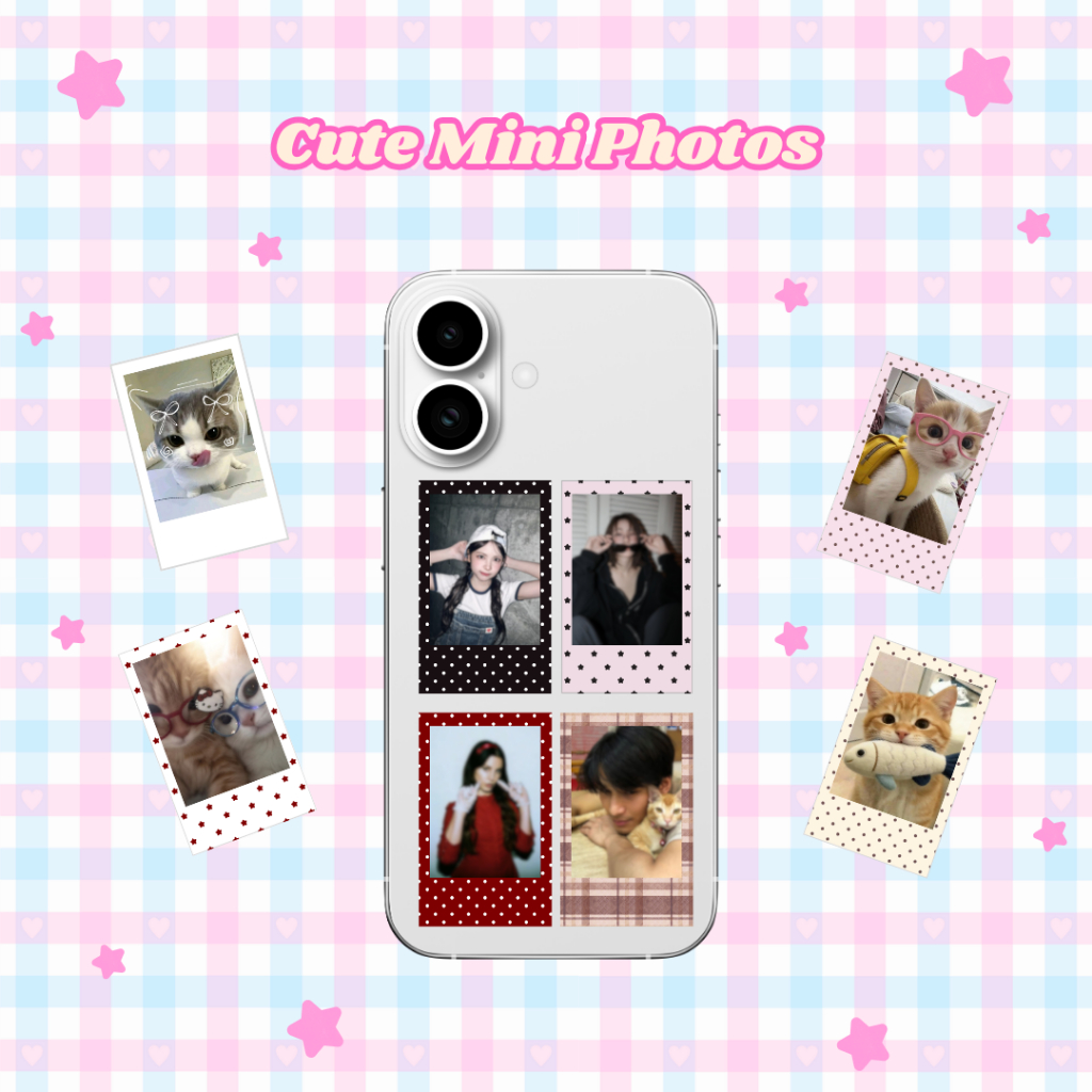 [POLAR0ID] Cute Size Mini Photos Glossy Laminate