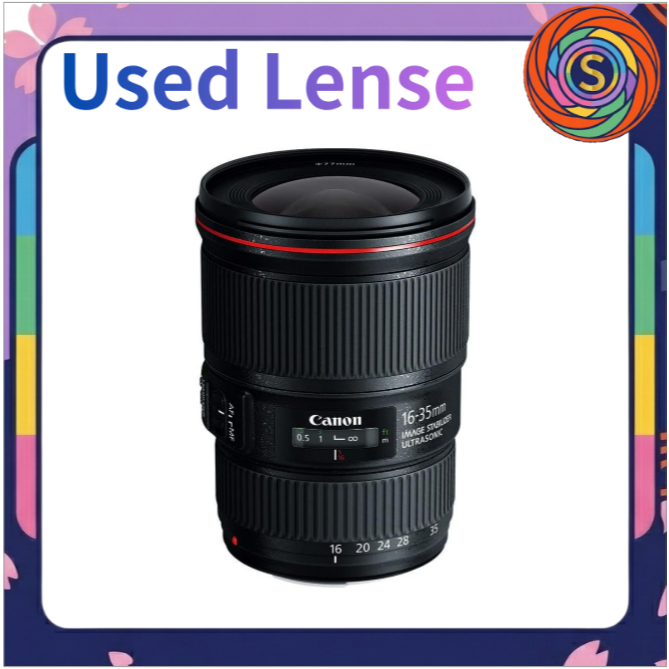 【Secondhand】Canon EF 16-35mm F4L IS USM Ultra-Wide Zoom Lens L Series Full-Frame DSLR used pre-loved