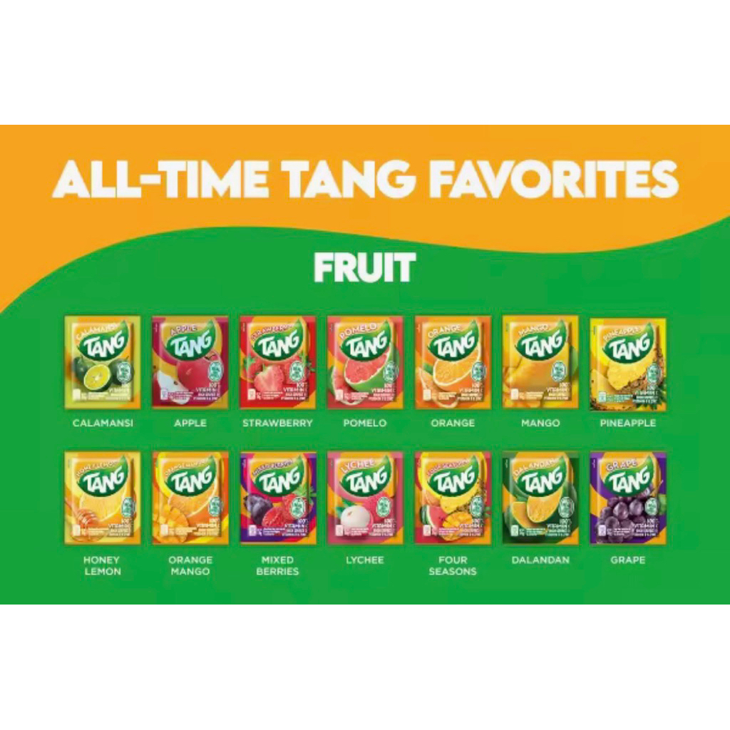 TANG Powdered Juice- Same Day delivery when use instant delivery to Selangor and KL
