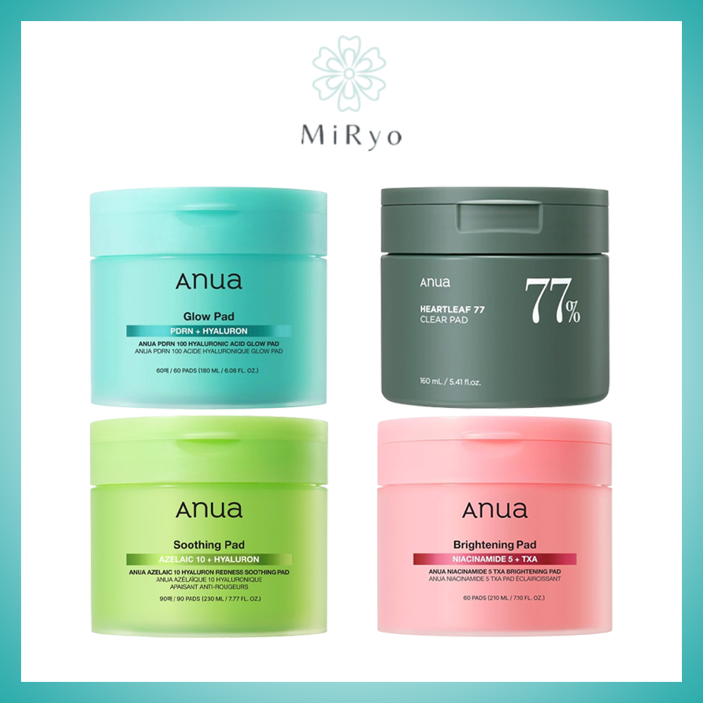 ANUA TXA Brightening Pad 210ml / Heartleaf Clear Pad 160ml / PDRN Pad 180ml / Azelaic Pad 230ml