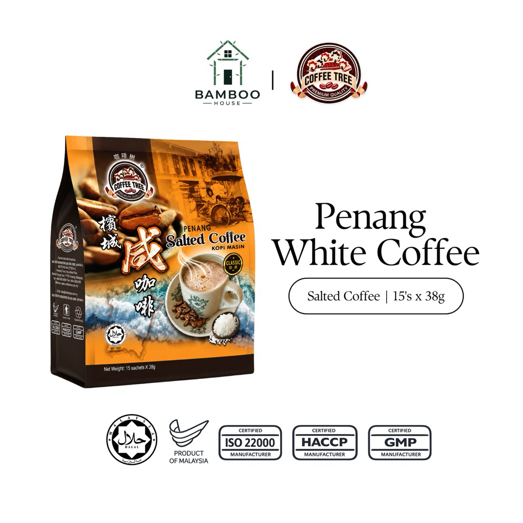 Coffee Tree Penang Salted Coffee (15’s x 38g)