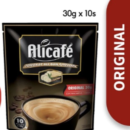 Alicafe Tongkat Ali & Ginseng Original (30gm X 10 Sachets) (30gm X 18 Sachets)