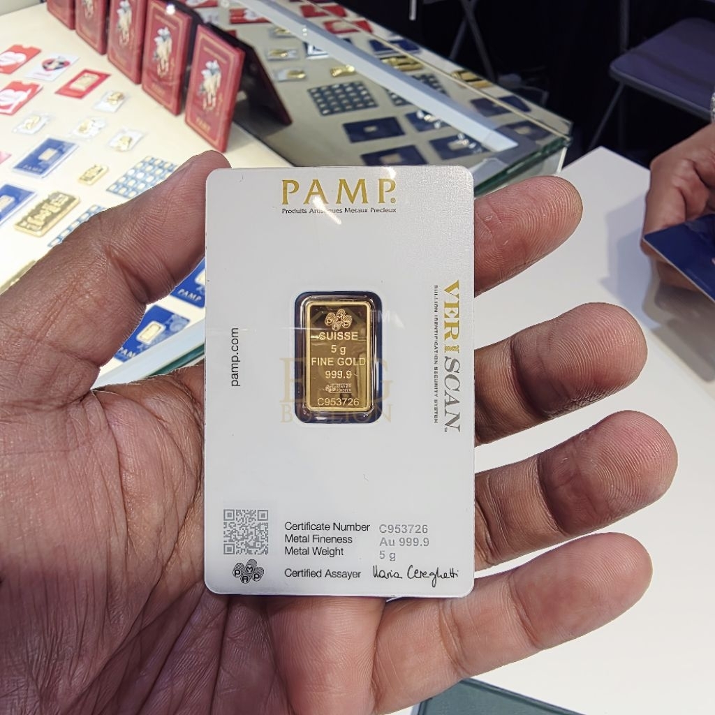 ORIGINAL100% PAMP SUISSE Gold Bar - Lady Fortuna 999.9 [5gram] !FREE GIFT&hellip;