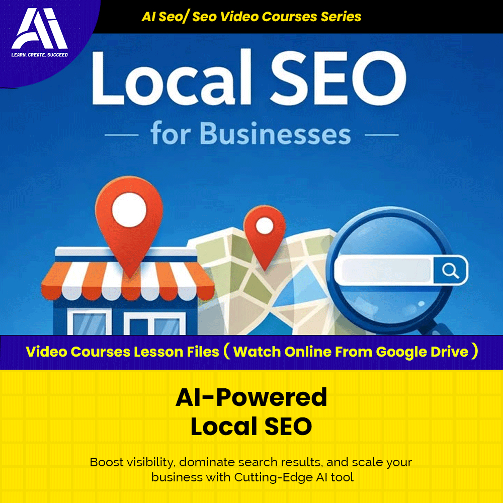 Ai Seo/ Seo Video Course - AIPowered Local SEO | Learn Seo | Seo Video Lesson