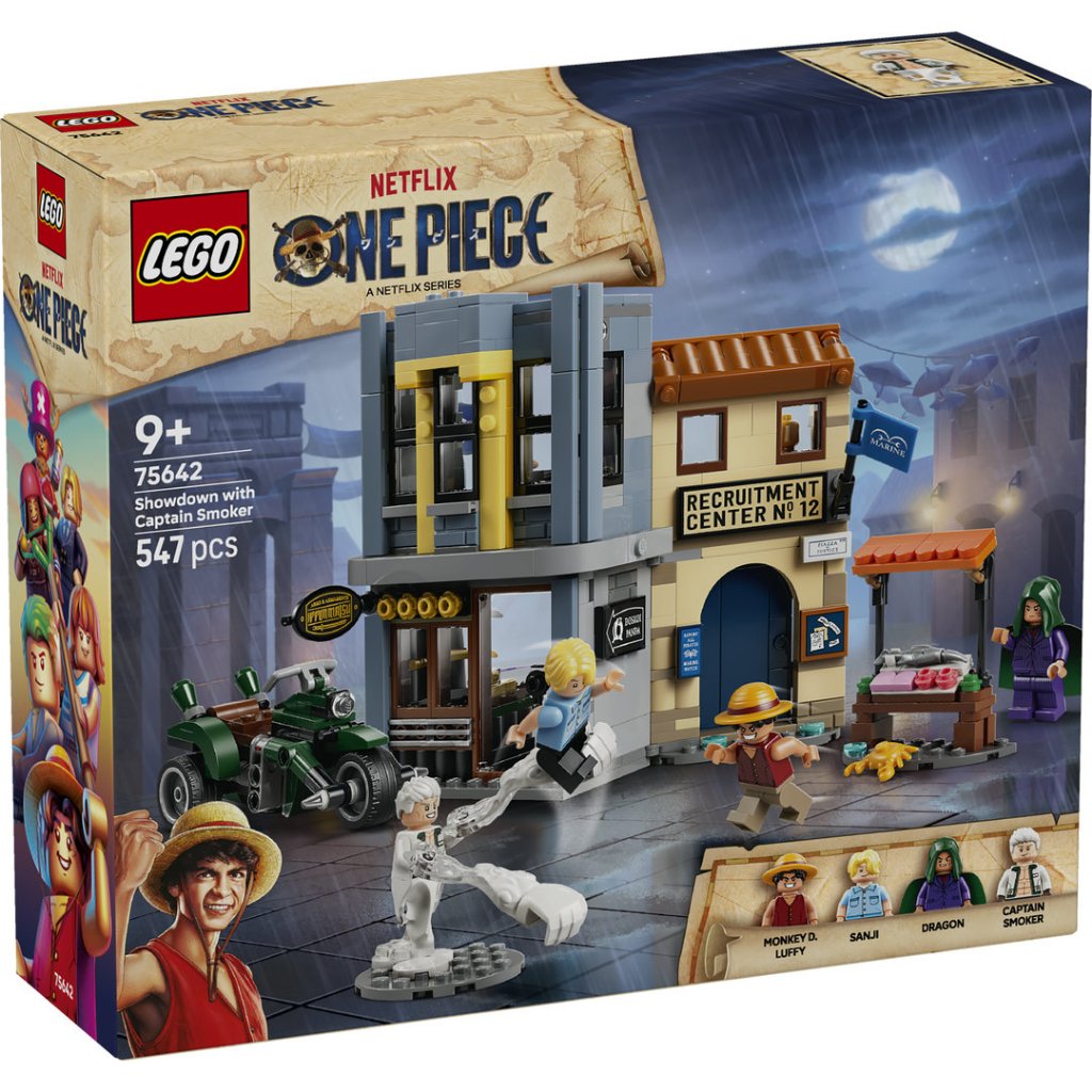 [BrickMonster] LEGO 75642 ONE PIECE Showdown with Captain Smoker