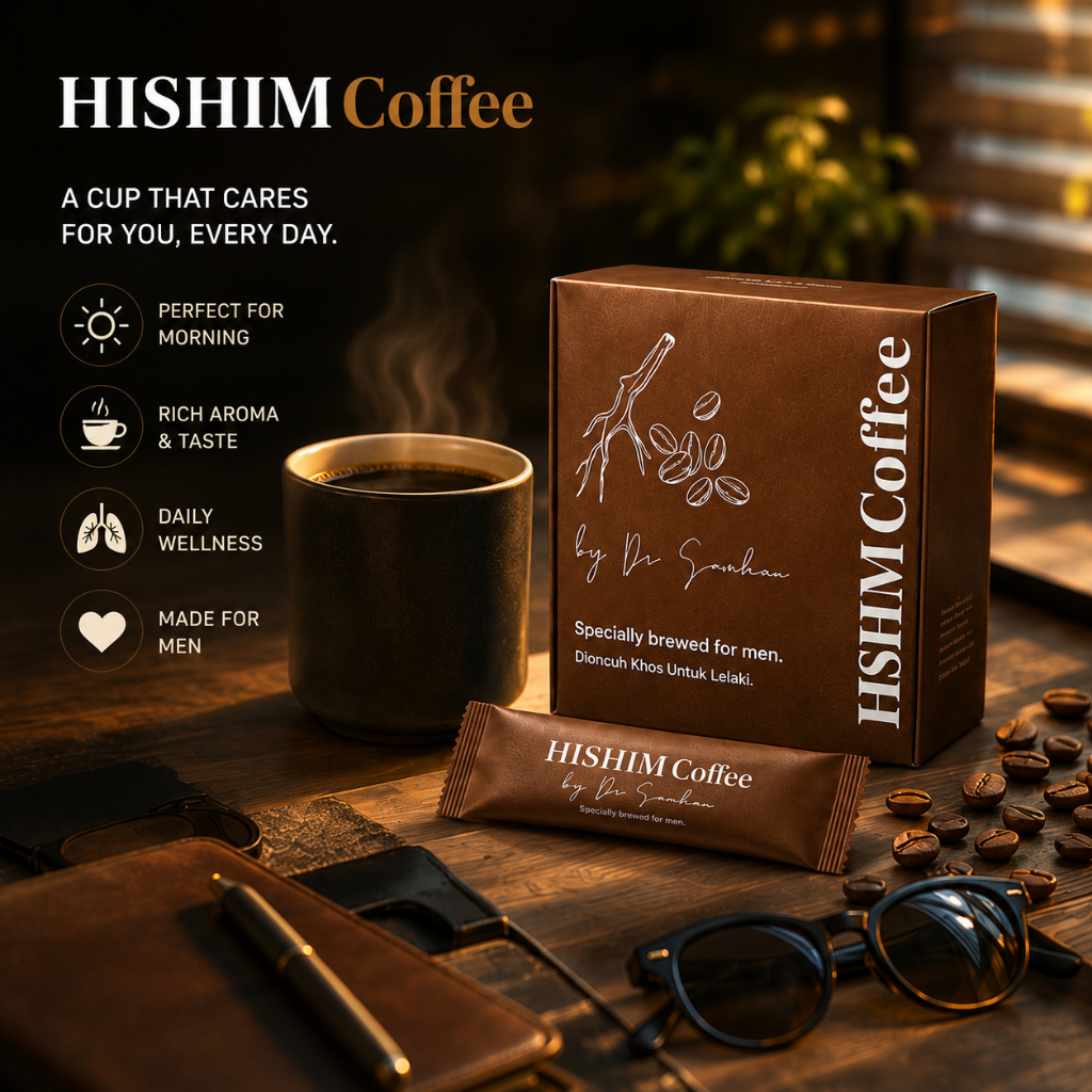 HIMCoffee Dr Samhan Kopi Tongkat Ali Halal HimweHimCoffee (Kopi Stamina Lelaki)