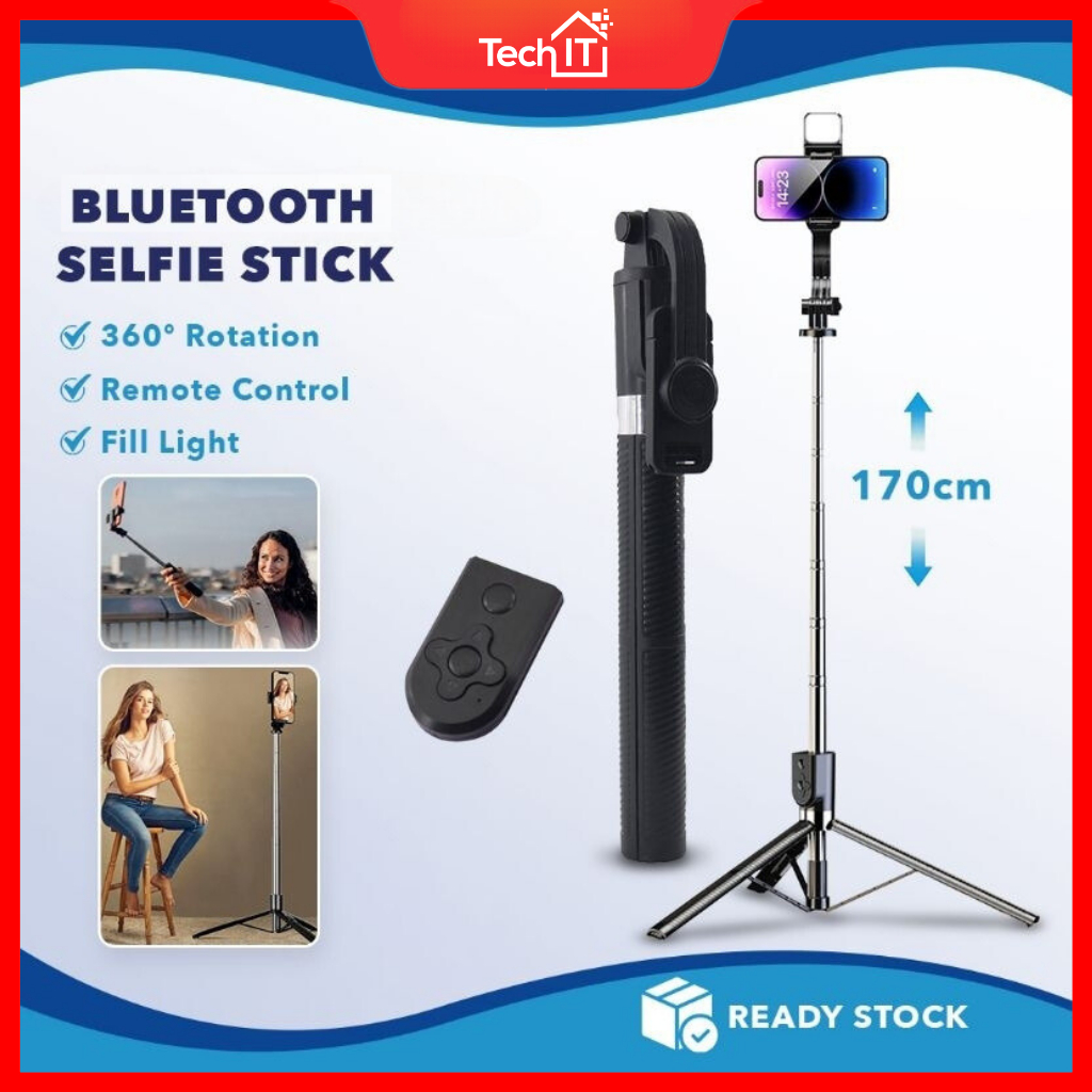 Tripod For Phone Tripod Stand For Phone Travel Selfie Stick Tripod 3 in 1 Phone Stand Monopod 自拍神器