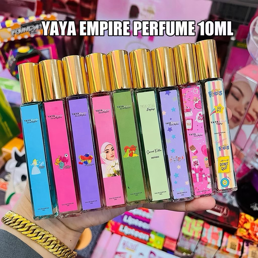 ✨ORIGINAL HQ✨‼️ YAYA Perfume 10ML X MIA AZAHAR PERFUME 10ML Trial Yaya Empire Viral postage setiap hari + harga murah❤️