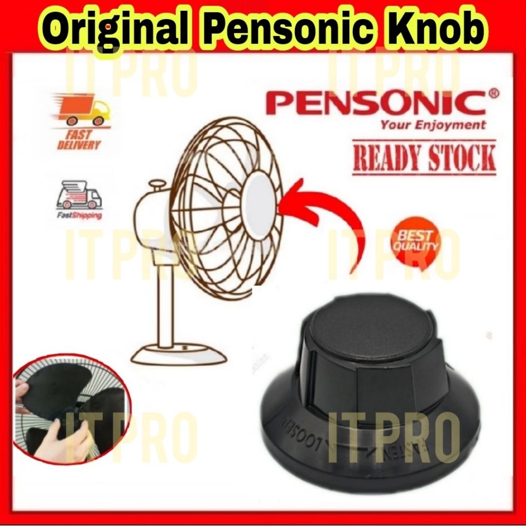 PRO🏠Original Pensonic fan knob replacement stand fan table fan wall fan  Lock Kunci Bilah Kipas