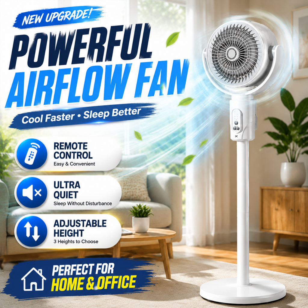Air circulation fan tabletop floor fan silent bedroom 3D circulation fan rechargeable outdoor