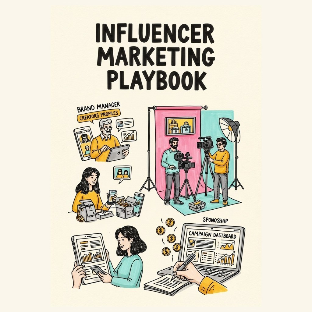 Ebook Influencer Marketing Playbook (PDF, English)