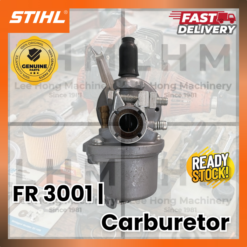 GENUINE PARTS FR3001 | STIHL Brushcutter Carburetor | STIHL Mesin Potong Rumput FR3001 Carburetor