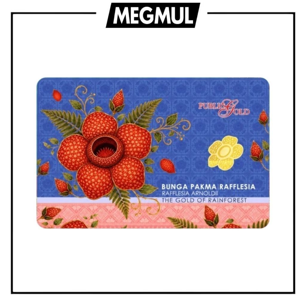 Public Gold 1g 999.9 Gold Bar (Bunga Pakma) Badminton - Salam Aidilfitri&hellip;