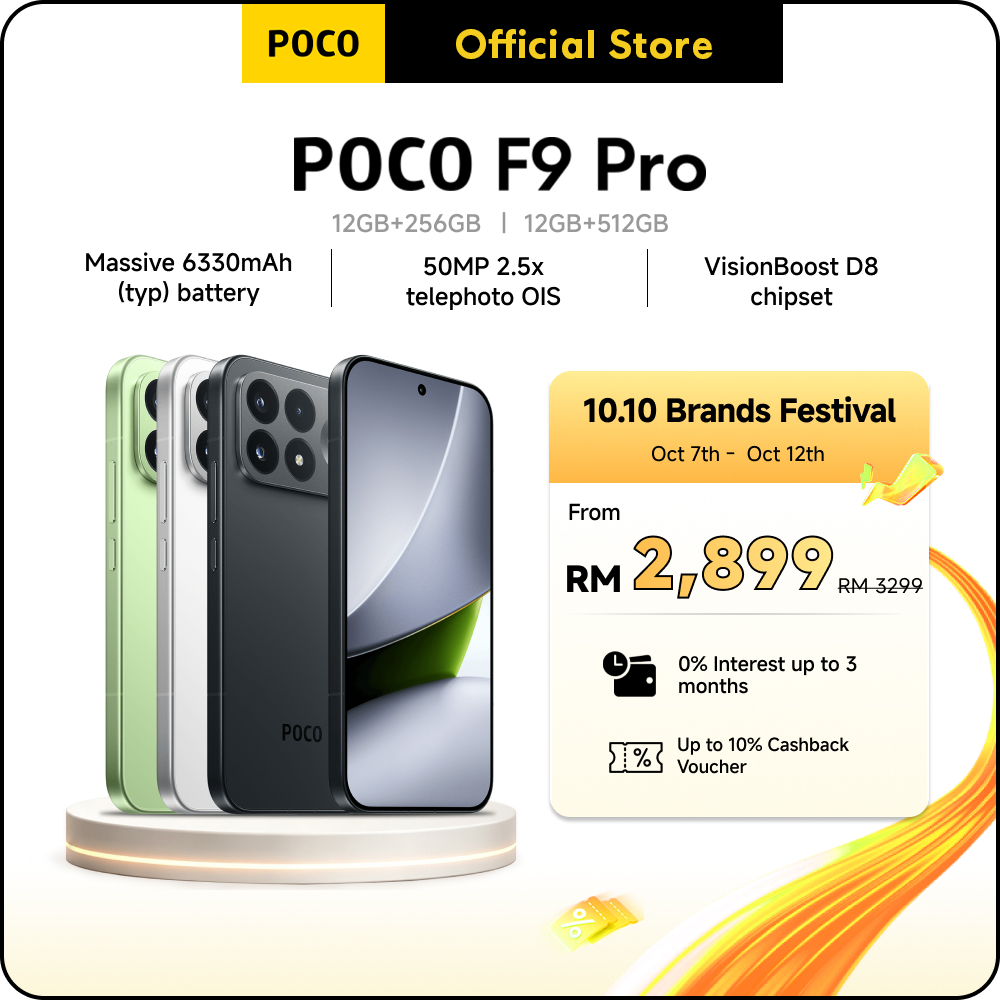 [NEW] POCO F9 Pro Smartphone | Snapdragon® 8 Elite Gen 5 V Series, Sound by Bose Tuning,200MP Camera with OIS