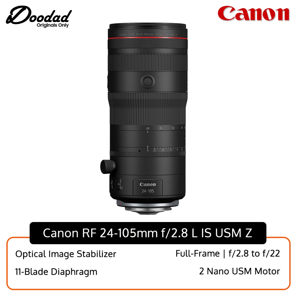 Canon RF 24-105mm f/2.8 L IS USM Z Lens | Canon MY | 1 year Warranty