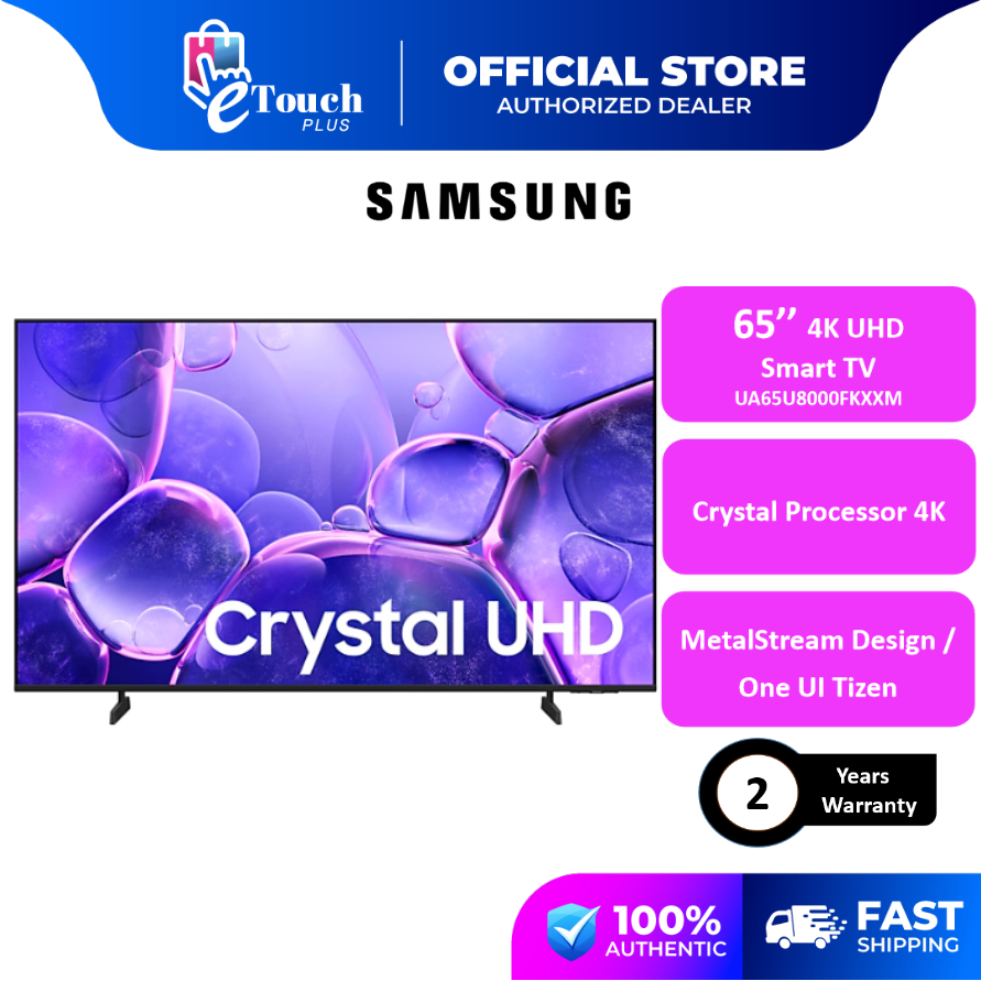 Samsung 65 Inch Smart 4K UHD TV UA65U8000FKXXM Television Televisyen 电视机 replace old model UA65DU7000KXXM
