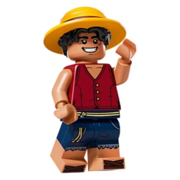 op018 Lego One Piece 75640 - Monkey D. Luffy Minifigure - New