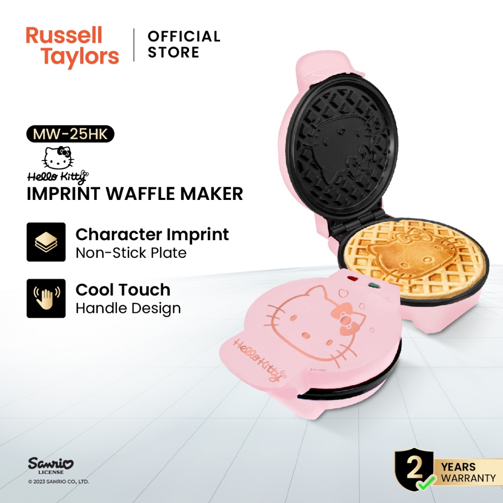Russell Taylors x Sanrio Hello Kitty Waffle Maker MW-25
