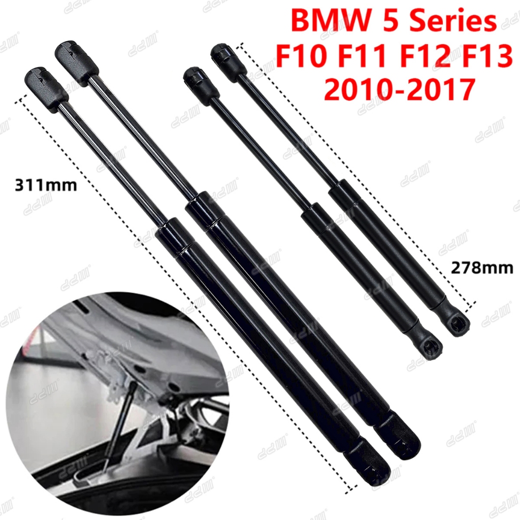 [BARU] (2pcs) BMW F10 F12 F13 F06 F07 5 Series 6 Series 2010-2017 Front Bonnet Lift Gas Shock Strut Damper