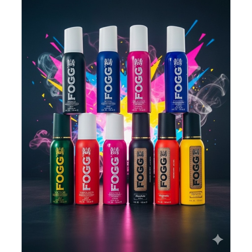 100% Original Fogg Perfume Body Spray – 120ml | Fresh & Long-Lasting Scent