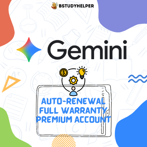 Gemini Pro 2.5 Google AI – 2TB Plan Google One – Write, Translate, Analyze, Create Images