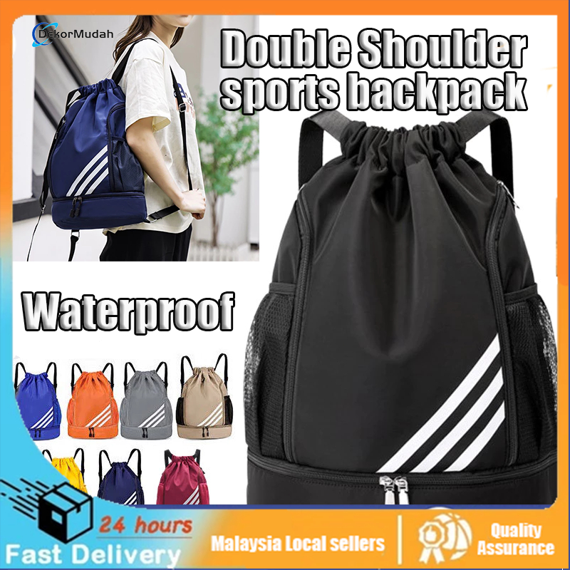 Drawstring Drawstring Storage Bag Training Sports Backpack Outdoor Travel Large Capacity Lightweight Backpack