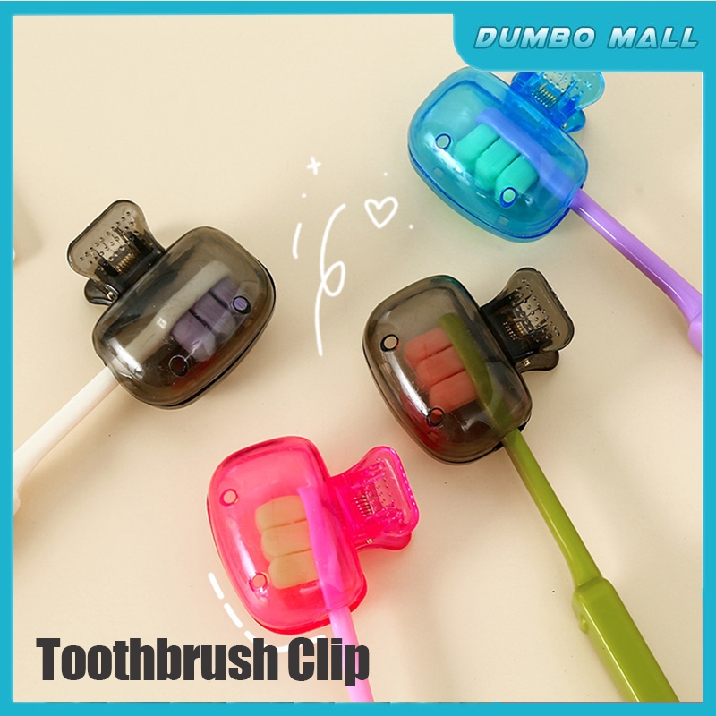 Toothbrush Cover Travel Toothbrush Head Clip Holder Dustproof Portable Tooth Brush Protector Toothbrush Cap Case