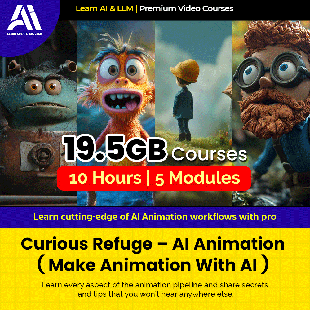 Video Course - Curious Refuge – AI Animation |  Ai Make Video | Make Video With AI