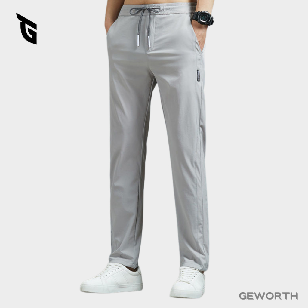 GEWORTH Men Casual Jogger Pants Long Sportswear Seluar Lelaki Sukan Seluar Panjang Kasual Gym Pants