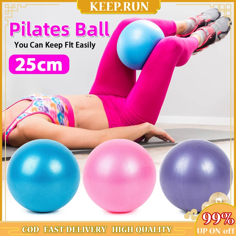 25cm Pilates Yoga Ball Fitness Core Ball Gym Sports Balance Massage Ball Slimming Exercise Training